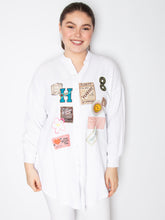 Skjorte med patches - ITFEB25